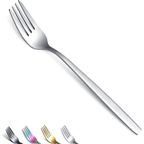 Fourchette - Acier Inoxydable - 20 cm - Finition Miroir - Pour Service de Table - Lot de 6 (1/5)