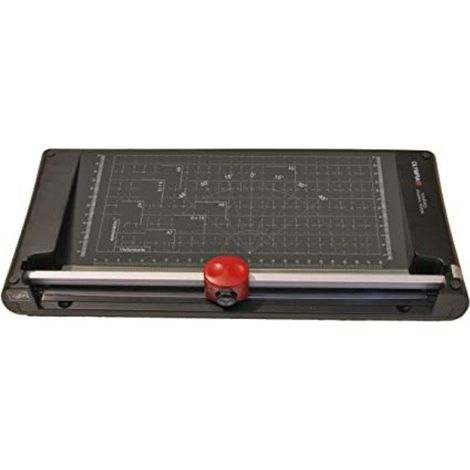 Guillotina Olympia Vario Duplex 4000 negra para oficina