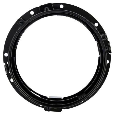DEESSE SHOP-7-Zoll-Rundring-Montagehalterung für Jeep Wrangler (Schwarz). (1/4)