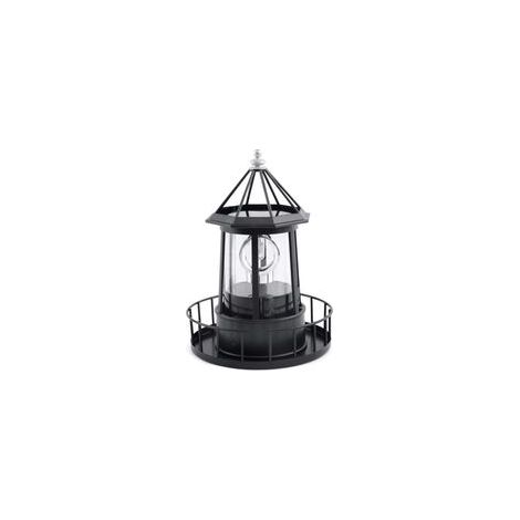 LED Lampe de Phare rotative Solaire, Lanterne de décoration extérieure de jardin (1/4)