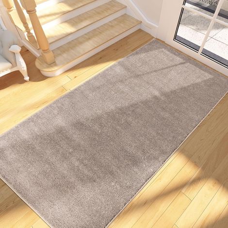 Paillasson Interieur 90 x 90 cm, Tapis d'Entrée Antidérapant et Lavable en Machine, Tapis de Sol Douces Absorbantes pour Chien, Entrée, Porte, Couloir, Passage et Cuisine