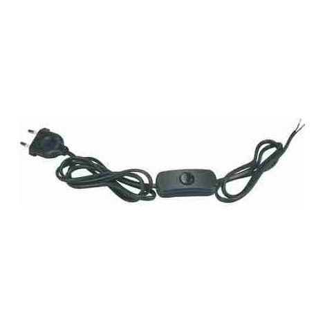BTIS150N Cavo per abat-jour con spina 2P europlug ed interruttore