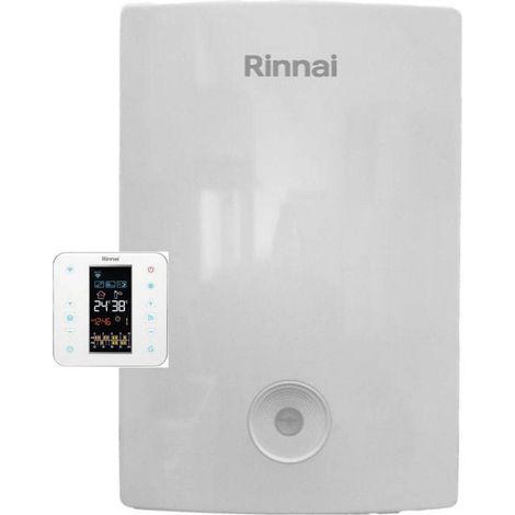 Rinnai Caldaia a Condensazione Momiji 24 kW con Cronotermostato Wi-Fi GPL Low NOx REB-KAI2024FFLPG con Kit Scarico Fumi  KIT COASSIALE