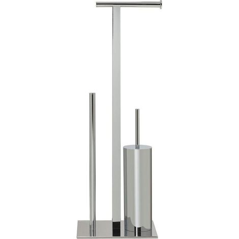 Sealskin Square Set WC 27.5x19.8x73.5cm acier chrome (1/4)