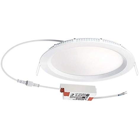Esylux Foco LED blanco 18 W luz 3000 K techo