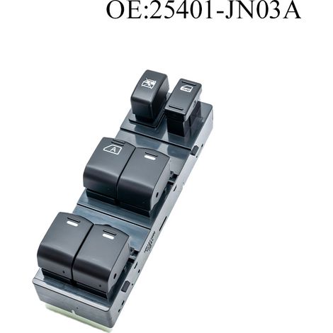 The reference number 25401-JN03A is suitable for the window regulator mechanism of left-hand drive Nissan Teana vehicles.--BIEMMEDUE (1/4)