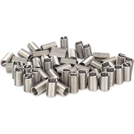 100 Pièces Filetage Mâle Femelle Écrou Réducteur Outil de Réparation Attache Fil Acier Inoxydable M3x0.53D (1/5)