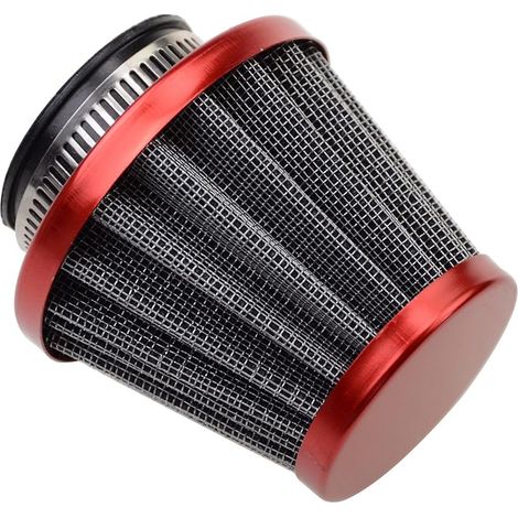 Filtre à air rouge 35mm Remplacement pour 50CC 70CC 90CC 110CC PZ16 PZ19 PZ22 Carburetor Scooter Dirt Bike ATV