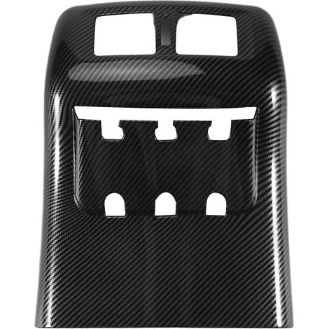 Für Navara NP300 2016-2021 Carbon Faser Auto Hinten Armlehne Box Klimaanlage Vent Outlet Abdeckung Trim Ac (1/5)