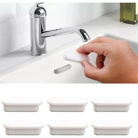 Überlaufabdeckung für Waschbecken, 6 ovale Ersatz-Badewannen-Ablaufstopfen, Überlaufabdeckung für Waschbecken im Badezimmer (1/5)