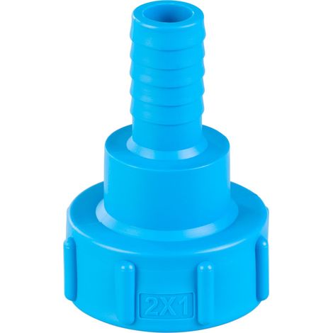 Reduzierstück Strend Pro, für IBC-Tank, 1" Schlauchausgang, PVC