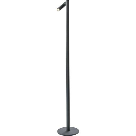 Luminaire extérieur Sompex Tubo aluminium anthracite Ø 3 cm 3000 K compatible variateur 110 lm réf. 78112 (1/3)