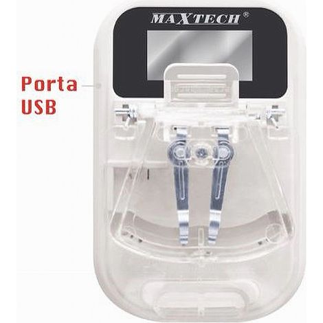 MaxTech - Caricabatteria Universale Caricatore Lcd Usb Per Cellulare Fotocamera Maxtech Cal-on001 - (1/3)
