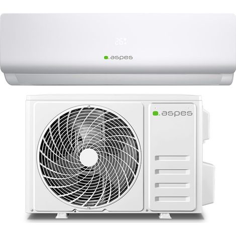 Condizionatore Aspes Split Inverter Bianco 12000 BTU