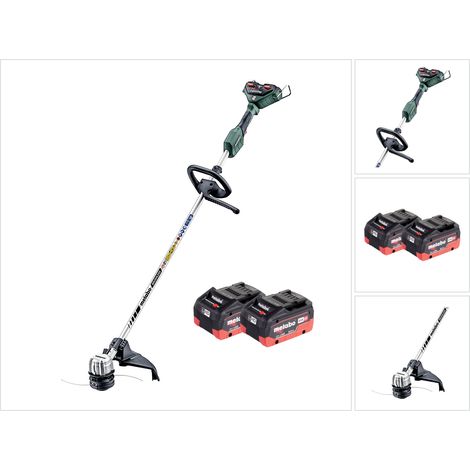 Metabo FSD 36-18 LTX BL 40 Desbrozadora sin cable 36 V ( 2x 18 V ) mango redondo sin escobillas + 2x batería 8,0 Ah - sin cargador