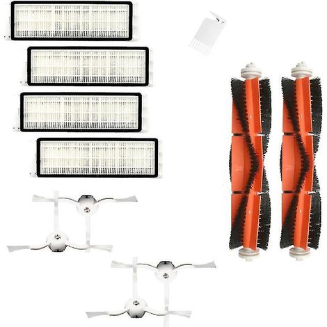 HEPA-Filter + Seitenbürste + Hauptbürste für Roborock S1 Staubsauger (1/4)