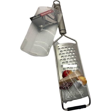 Tescoma grattugia grandi president x sharp in acciao inox