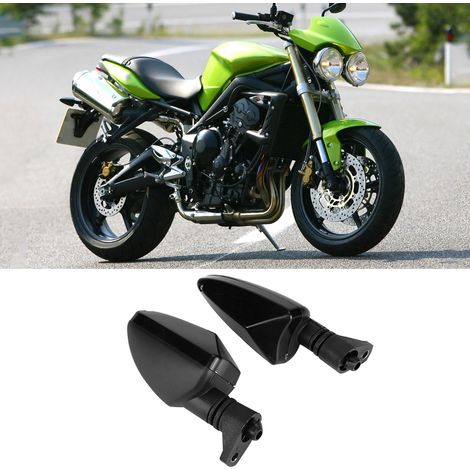 Clignotants Moto Lot De 2 Indicateurs De Direction Feu Flash Universel Compatible Tiger Daytona Ampoule Halogène (1/5)