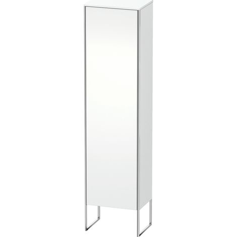 Duravit XSquare armario alto, 1 puerta, tope derecho, 4 estantes