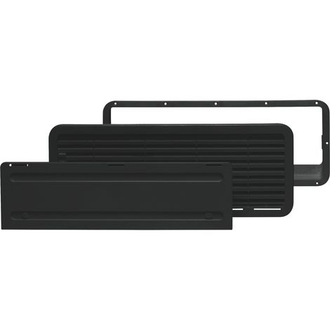 Grille de ventilation LS200 noire