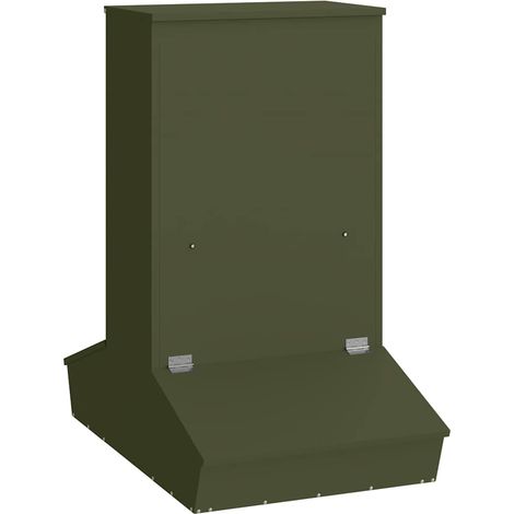 Distributeur de porcs Vert olive 82 x 51 x 91,5 cm