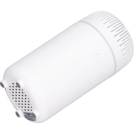 Tragbarer 100-ml-Luftbefeuchter, Diffusor für ätherische Öle, kleiner Kaltnebel-Luftbefeuchter fürs Auto, Weiß (1/4)