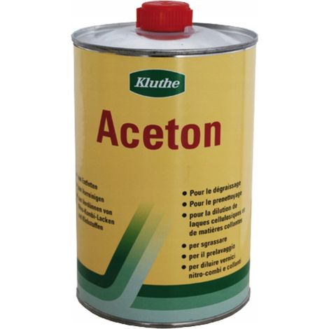 Acetona incolora para desengrasar, disolvente para granito Wilckens, lata de 6 l