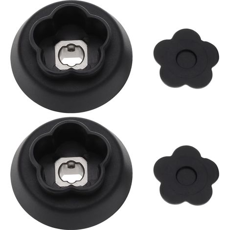 Lot de 2pcs Guides D'accouplement de Mélangeur Connecteur d'arbre d'accouplement avec Tête à 5 Branches Compatible avec Monsieur Cuisine Connect/Monsieur Cuisine Smart (1/5)