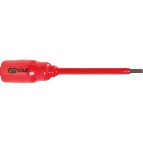 Douille tournevis 1/2" avec revêtement isolant pour vis à six pans creux, 6 mm, longueur 267 mm (1/2)