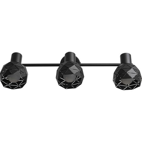 Foco Reus 3 E14 de luz negra Prestige LP-8069/3WS BK (1/5)