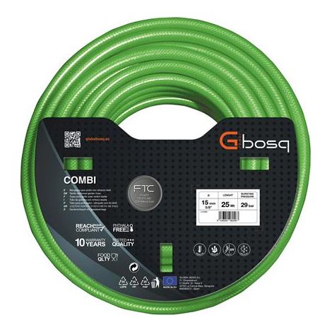 Manguera combi 15mmx50m ftc 5 capas 96059 GLOBAL BOSQ