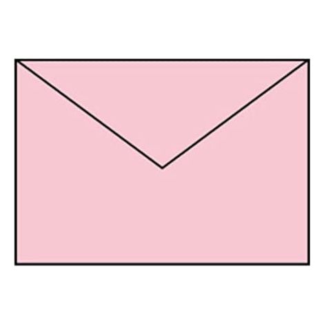 Enveloppe c5 papier 5 pcs. rose