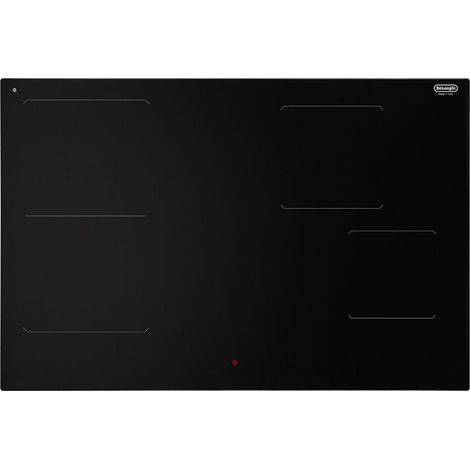 De'Longhi SLI 804 Life Piano cottura a induzione 78 cm 4 zone da incasso vetroceramica Touch Full Bridge colore Nero (1/3)