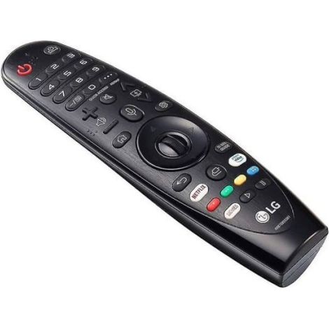 Télécommande LG Magic Remote compatible avec de nombreux modèles LG, touches d'accès rapide Netflix et Prime Video : aucune
