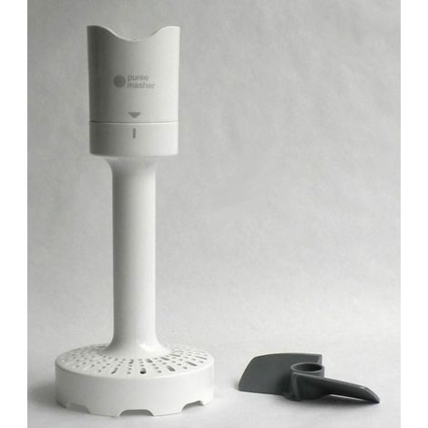 Pied presse purée pour mixeur plongeant – Compatible avec modèles – Accessoire pour purées lisses et onctueuses – Type complet (1/2)
