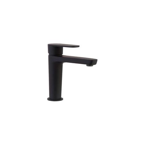 Ramon Soler - Grifo de Lavabo Monomando Negro Mate con Sistema S2 de Ahorro de Agua Serie Alexia (1/6)