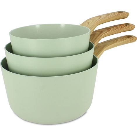 Set de 3 casseroles en aluminium, COLORAMA