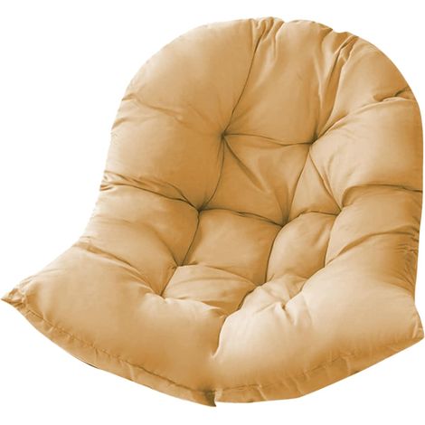 Coussin pour chaise balançoire hamac, coussin de siège pour panier suspendu, coussins doux pour chaise œuf suspendue, pour intérieur et extérieur, jardin, bureaux (1/5)