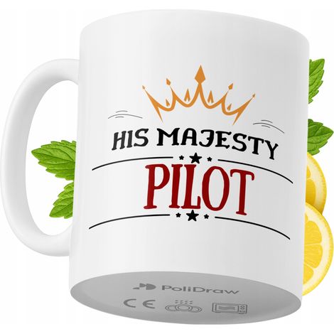 Tazza da caffè/tè divertente e umoristica per un pilota, con grafica e testo divertenti. Tazza ideale per compleanni, onomastici e festività. Tazza premium per occasioni speciali, per casa, ufficio, l