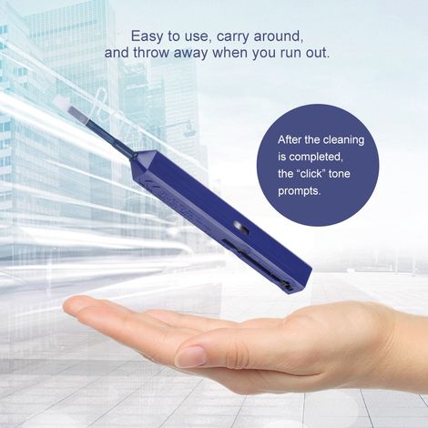 Stylo de Nettoyage pour Connecteurs LC 1.25mm, Outil de Maintenance Fibre Optique