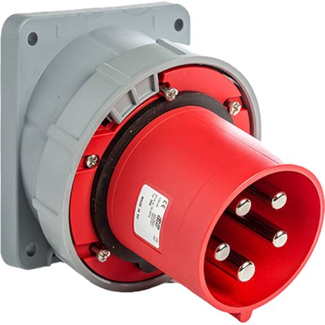 Prise Male à Encastrer 125a Tétrapolaire 3p+n+t - étanche Ip67 - Ide