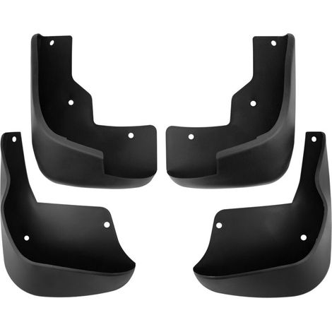 Adaptés aux modèles Peugeot 206 de 1998 à 2012, ces bavettes sont souples, résistantes aux éclaboussures et à l'usure.