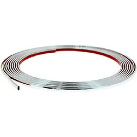 Baguette de protection 7mm x 3m chromee