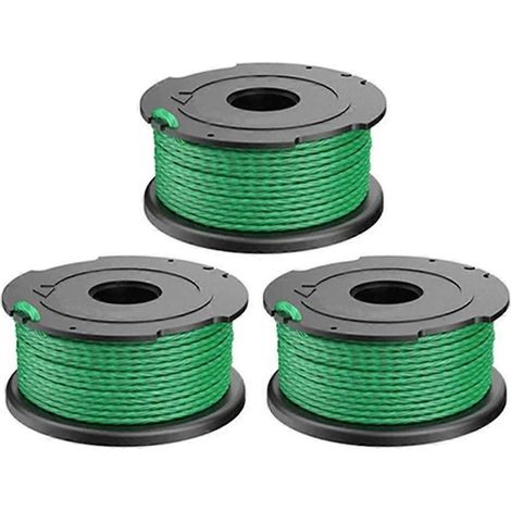 Bobine ABS A6486 en 3 parties pour tondeuse Black & Decker, tête de coupe-bordures à fil nylon - AquaForge (1/3)