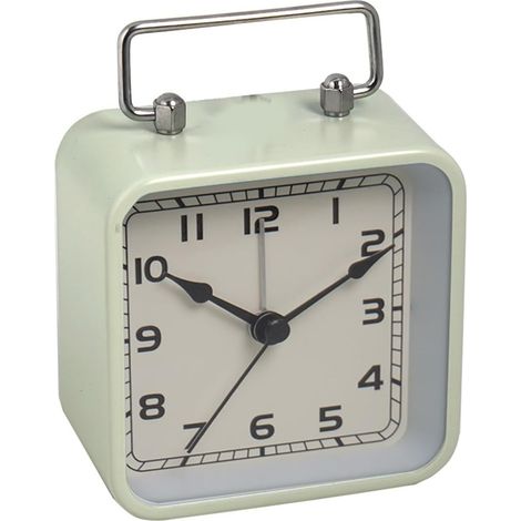 réveil, Horloge de Table à Quartz Lumineuse, carrée et (1/5)