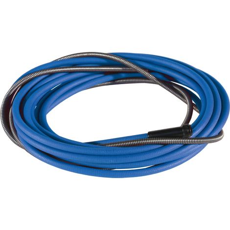 ELMAG Stahlseele 4,4 m blau, für Stahl-Schweißdraht Ø 0,6 - 1,0 mm, IØ/AØ 1,5/4,5mm (1/2)