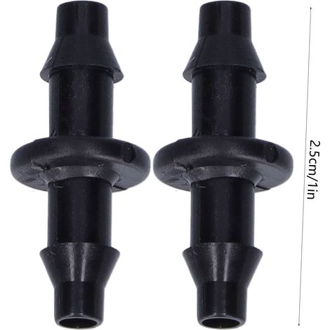 Packung mit 100 4/7 2-Wege-Fittings für Tropfbewässerungssysteme und Gartenbewässerungszubehör (1/5)