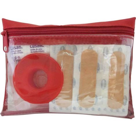 Botiquín de mano Nylon ZIP Rojo Vacío