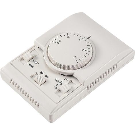 Thermostat mécanique d'ambiance MT01 220 V CA pour climatiseur et ventilo-convecteur, régulateur de température. (1/5)