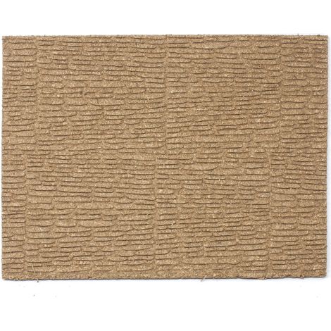 Pannello per Presepe in Sughero Muro Romano cm. 33x25x1 Miniature per Presepe - 86375